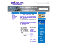 Tablet Screenshot of jobkings.com